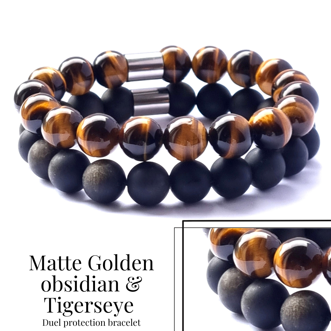 Natural Golden Obsidian 10mm Bracelet – Zowawi
