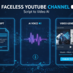How to Create a Faceless YouTube Channel Using Script to Video AI