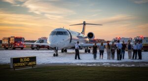delta connection dl3543 emergency landing
